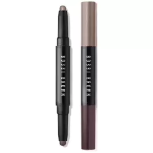 Image of Bobbi brown dual-ended long-wear cream shadow stick - pink steel / bark