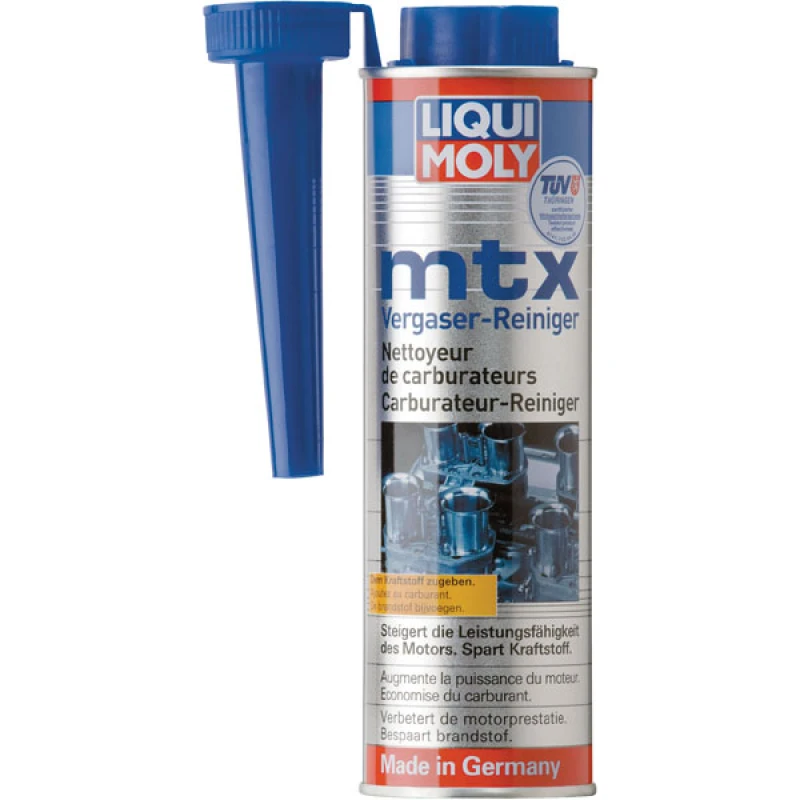 Image of LIQUI MOLY 5100 Cleaner, petrol injection system Carburetor and Valve Cleaner Capacity: 300ml Petrol, Metal container Cleaner,petrol injection syste