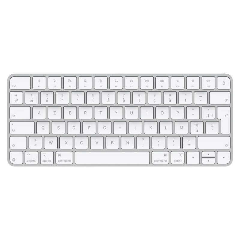 Image of Apple Apple Magic keyboard Universal USB + Bluetooth AZERTY French White MXCL3F/A