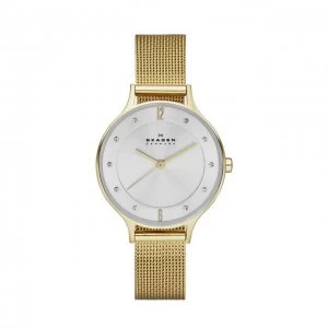 Image of Skagen Silver And Gold 'Anita' Classical Watch - SKW2150