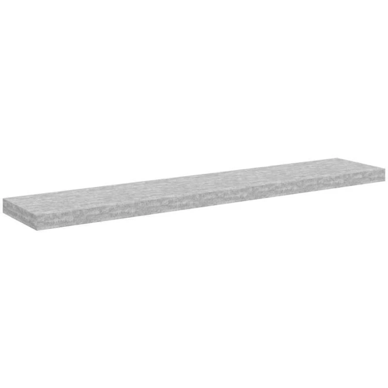 Image of VIDAXL Vidaxl - Floating Wall Shelf Concrete Grey 120x23.5x3.8cm mdf 8720286417072