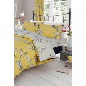 Image of Gaveno Cavailia Birdie Blossom Reversible Duvet Set