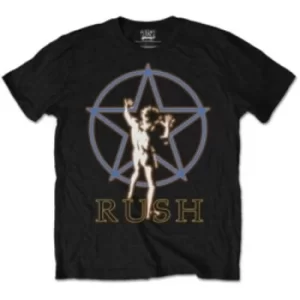 Image of Rush Starman Glow Mens Black T Shirt: XXL