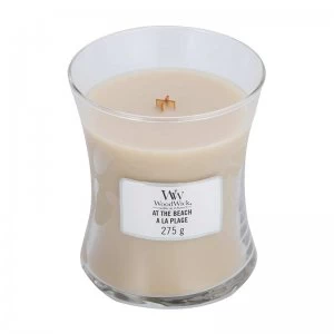 Image of WoodWick At The Beach Medium Jar Candle 275g