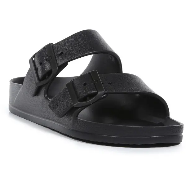 Image of Regatta Womens Brooklyn Slip On Lightweight Slider Sandals UK Size 5 (EU 38) Black RWF741-800-5