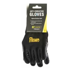 Image of Beeswift - GLOVEZILLA ANTI VIBRATION GLOVE XL - Black - Black