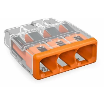 Image of Wago - 2773-403 Compact Push Wire Connectors 2773 Series 3 Ways