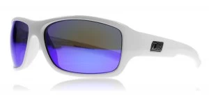 Image of Dirty Dog Slab Sunglasses White AHMPOL Polariserade 64mm