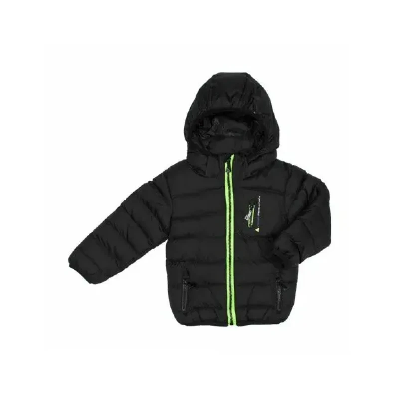 Image of Peak Mountain Children's ski jacket Peak Mountain skiwearEcarfou Noir Male 10 ans ECARFOU/10-16/YL/1-NOIR