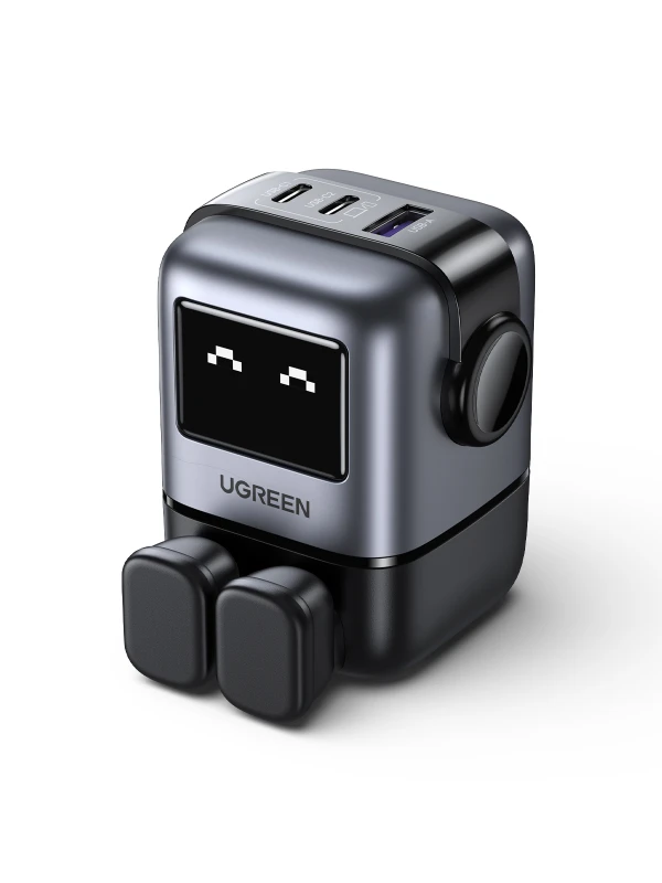 Image of Ugreen USB-A+2C 65W UNO GAN CHARGER Mobile phone. Laptop. Tablet Black