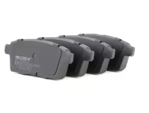 Image of RIDEX Brake pad set MAZDA,FORD USA 402B0636 7T412200AA,7T4Z2200A,7T4Z2V200AA 7U2J2C453AA,8T4Z2200A,EHY42643Z,EHY42648Z,EHY52643ZA,L2Y62643Z,L2Y62648Z