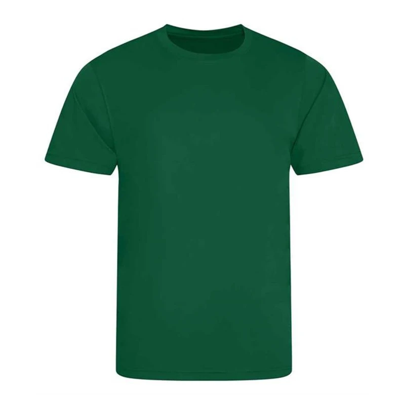 Image of AWDis AWDis Men Just Cool Smooth Short Sleeve T-Shirt in Bottle Green Size: Small Bottle Green S Male 5055320127604