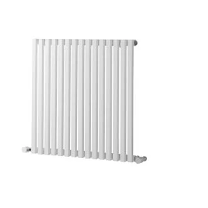 Image of Towelrads Oxfordshire Horizontal Towel Rail Radiator - White 600x1000