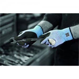 Image of Polyflex Eco Nitrile Palm Coated Size 9 Gloves Pack of 10 PEN