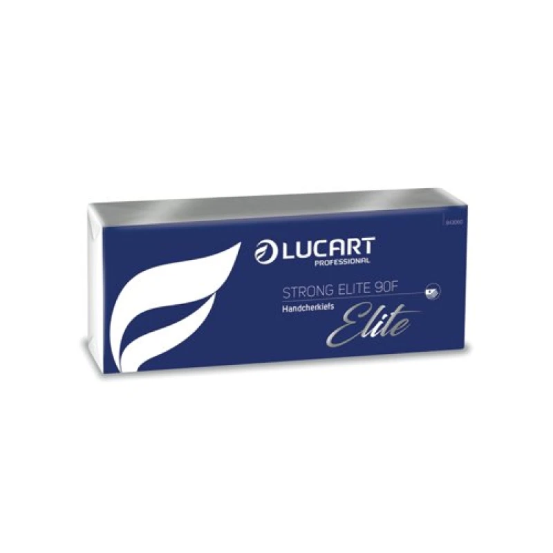 Image of Lucart Professional Handkerchiefs Elite Tissues 4-Ply Handy Packs (Pack of 24) 843060