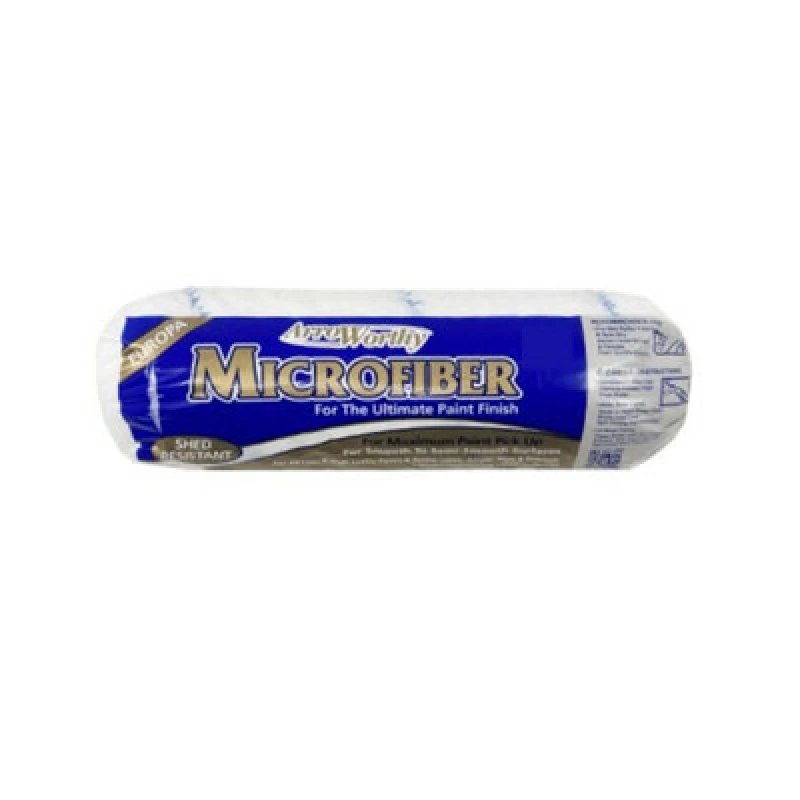 Image of Arroworthy Microfiber Paint Roller Refill - Semi Smooth - 9" 3/8" Nap
