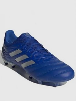 Image of Adidas Copa 20.3 Firm Ground Football Boots - Blue