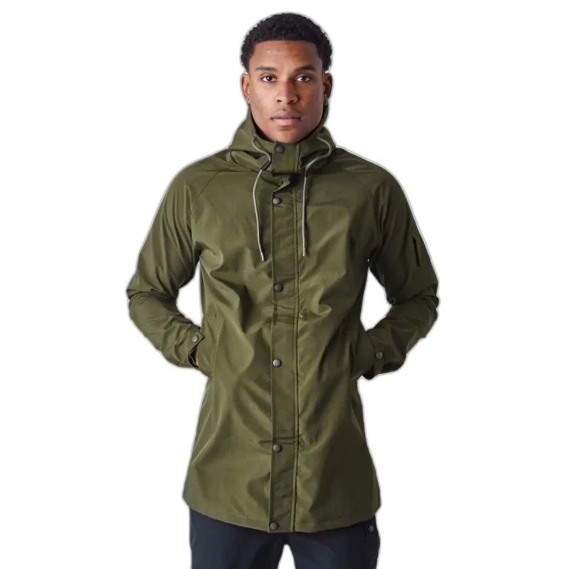 Image of Project X Paris Long waterproof jacket Project X Paris Vert Male S