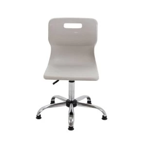 Image of TC Office Titan Swivel Senior Chair with Glides 435-525mm, Grey