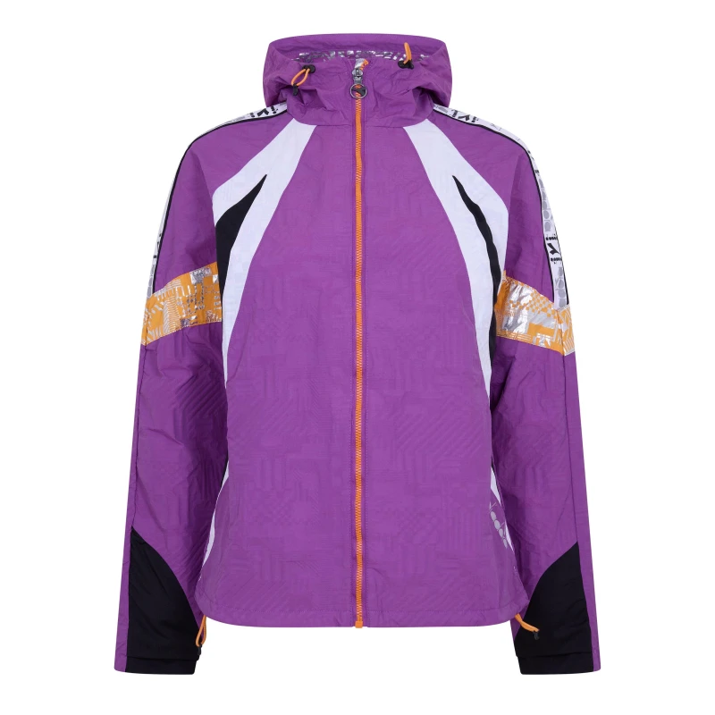 Image of Diadora Womens Isothermal Performance Training Jacket Purple female 8 (XS)