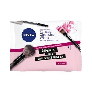 Image of Nivea Wipes Dry Skin Limited Edition 25s Pink version
