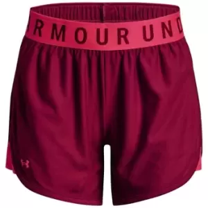 Image of Under Armour Armour Play Up Womens Shorts - Red