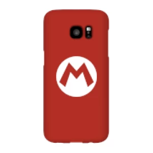 Image of Nintendo Super Mario Mario Logo Phone Case - Samsung S7 Edge - Snap Case - Matte
