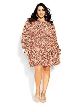 Image of City Chic Aurora Dress - Multi, Size 20, Women