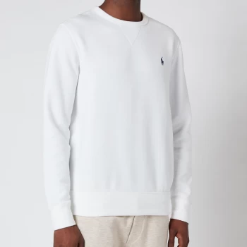 Image of Polo Ralph Lauren Mens Fleece Sweatshirt - White - S