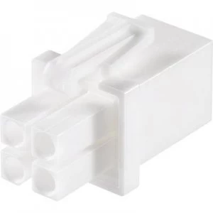 Image of TE Connectivity 794805 1 Pin enclosure cable Universal MATE N LOK Total number of pins 4 Contact spacing 4.17mm 1 pc