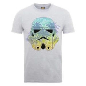 Image of Star Wars Stormtrooper Hawaii T-Shirt - Grey - M