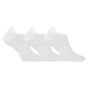 Image of Reebok 3 Pack of Ankle Socks Unisex - White