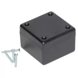 Image of Hammond 1594ASBK Heavy Duty GPABS Enclosure 56 x 56 x 40mm Black