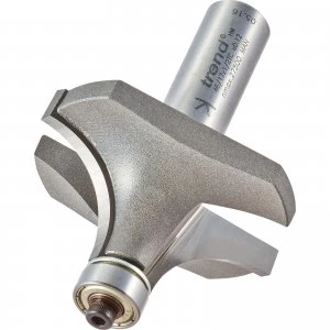 Image of Trend Bearing Guided Ovolo and Round Router Cutter 51mm 25mm 1/2"