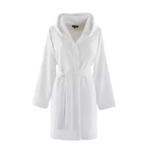 Image of Boss Hooded Robe - White