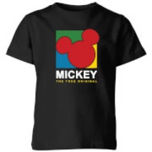Image of Disney Mickey The True Original Kids T-Shirt - Black - 7-8 Years