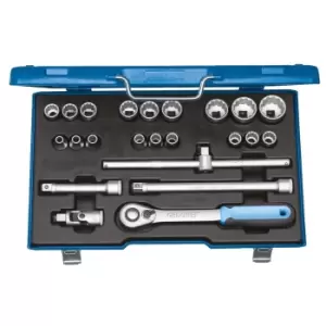 Image of Gedore Socket set 1/2", 23 pcs UD 8-32 mm
