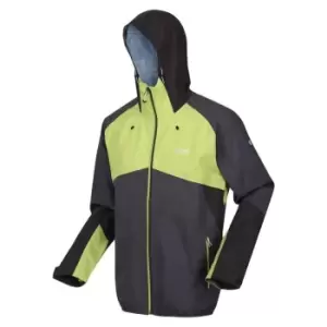 Image of Regatta Deserto Waterproof Shell Jacket - SlGry/GrnAlg