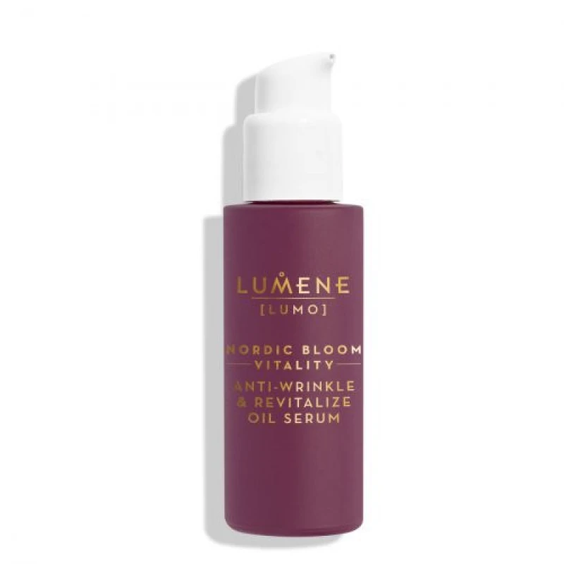 Image of Lumene Nordic Bloom Vitality Anti-Wrinkle & Revitalize Oil Serum 30ml
