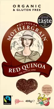 Image of Quinola Organic & Fairtrade Red Quinoa 400g
