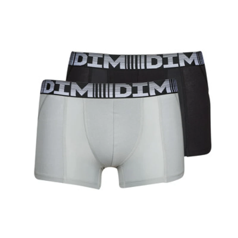 Image of DIM COTON 3D FLEX X2 mens Boxer shorts in Multicolour