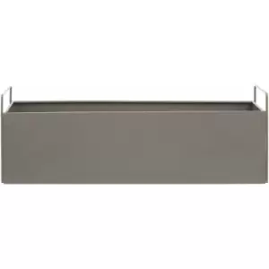 Image of Premier Housewares Asher Large Grey Plant Box