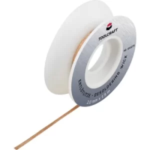 Image of Toolcraft ZD-180 Desoldering Braid Length 1.5 m Width 1.0 mm