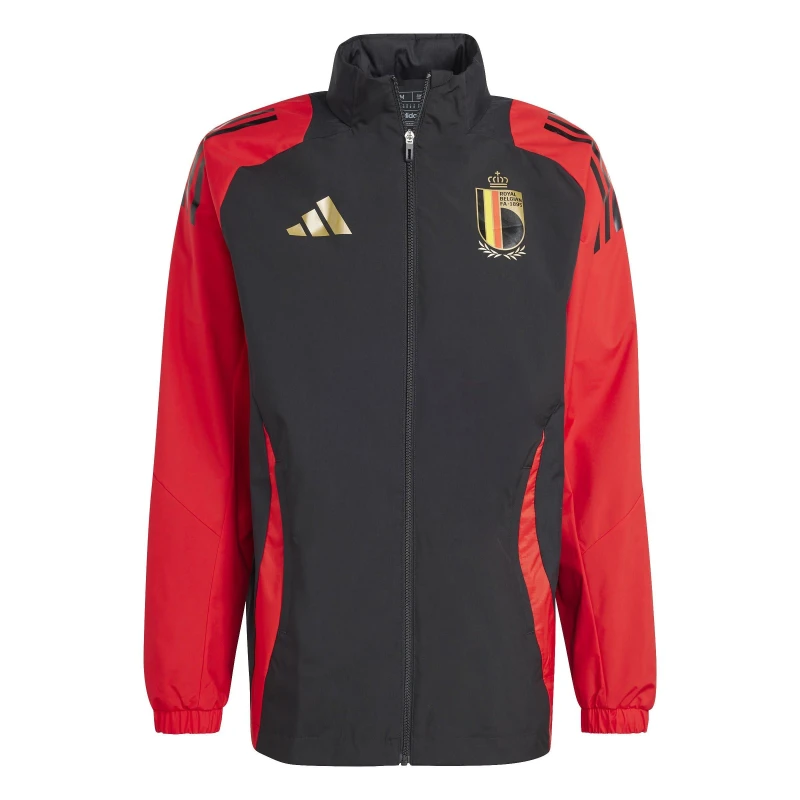 Image of adidas Belgium Tiro 24 Competition All-Weather Jacket - Black M