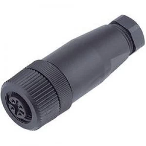 Image of Binder 99 0436 10 05 Series 713 M12 Sensor Actuator Connector Screw Cap Straight