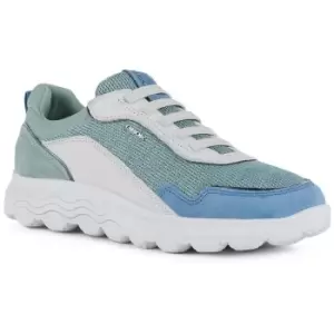 Image of Geox Womens Spherica Breathable Leather Sports Trainers UK Size 7 (EU 40)