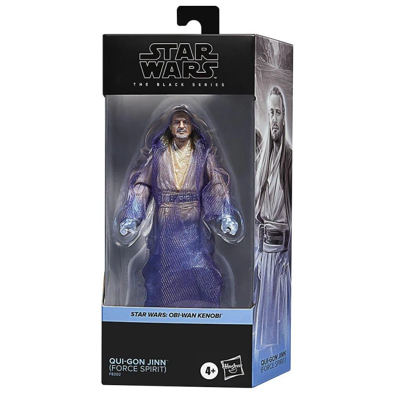 Image of Star Wars Star Wars The Black Series Qui-Gon Jinn Black One Size