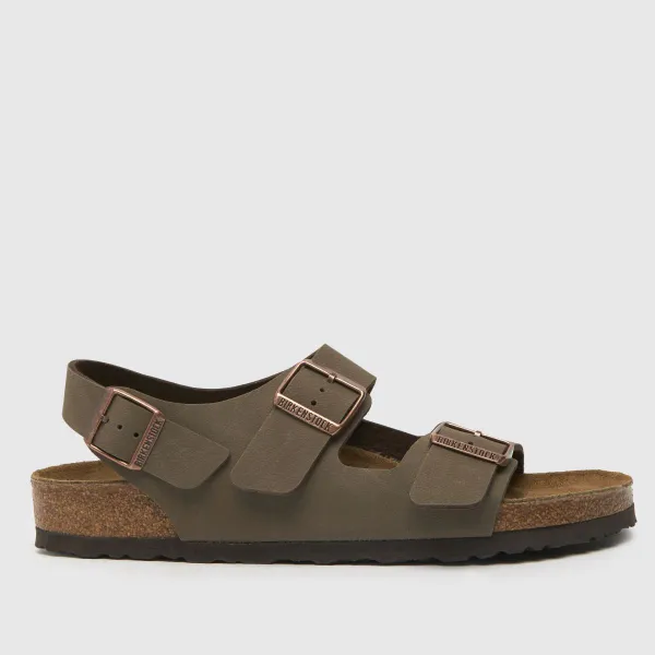 Image of BIRKENSTOCK milano sandals in brown