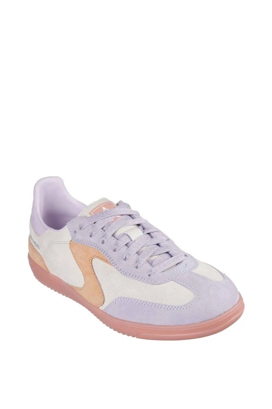 Image of Skechers Womens Hotshot For The Win Trainer in Natural Size: 4 Natural Female 4