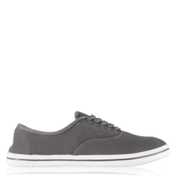 Image of Slazenger Canvas Pumps Mens - Grey